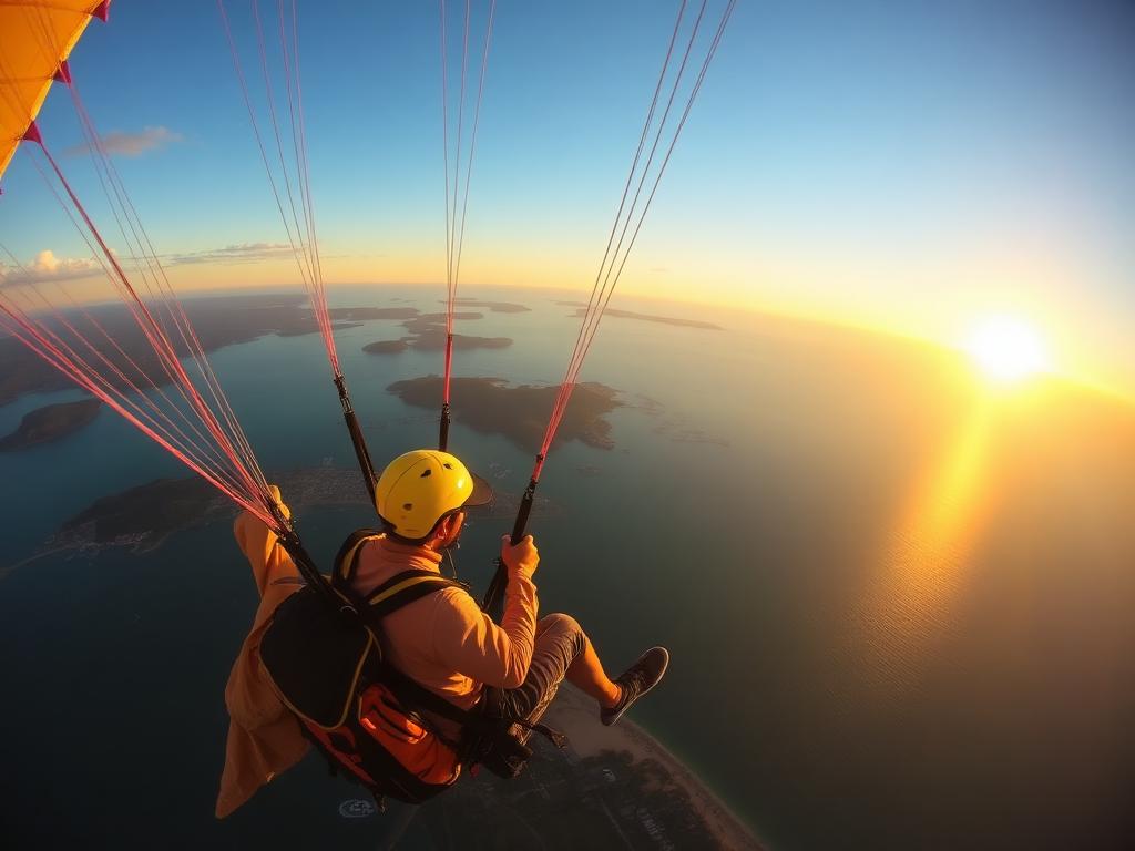 Voo de Parapente · Pico da Lagoa