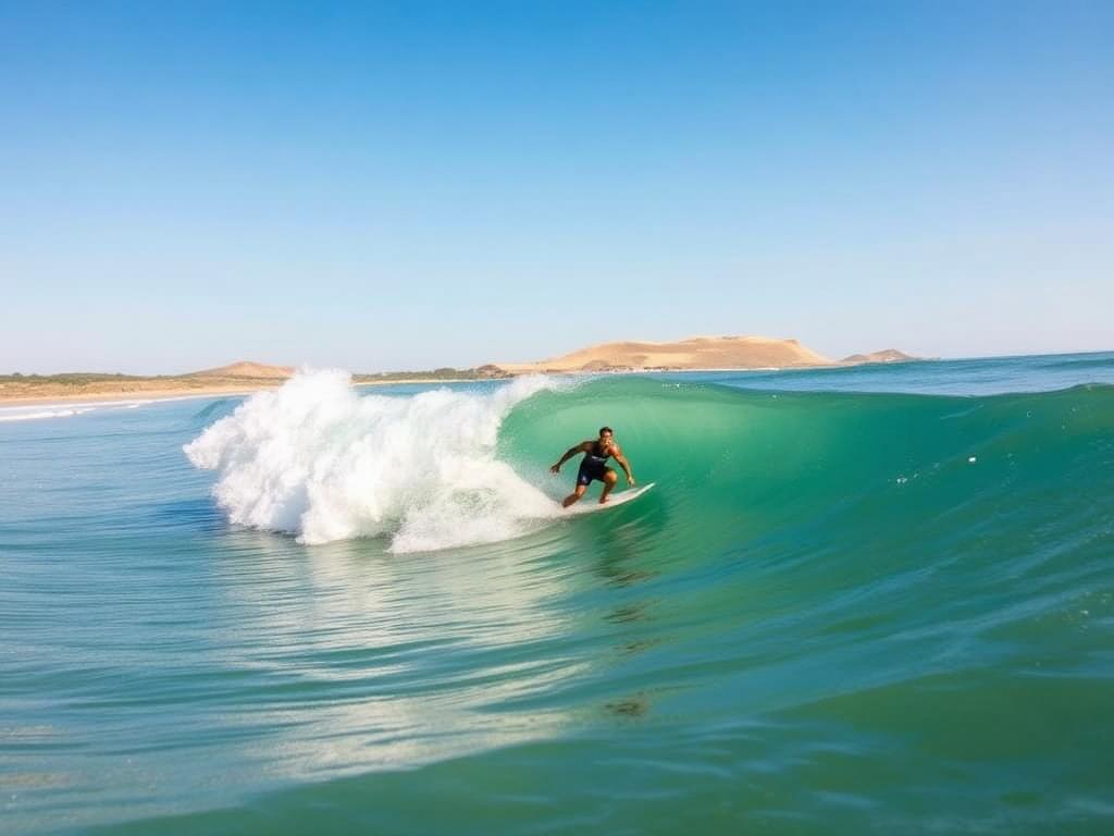 Surf na Praia da Barra